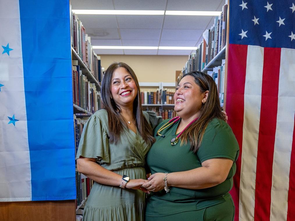 Vilma Sofia “Sofi” Caballero and her mother